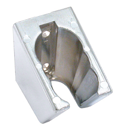 White 3-Position Shower Bracket