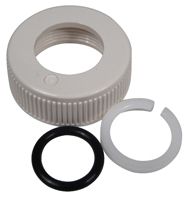 Repl Spout Nut Kit For All Wht (Faucet Part)