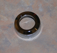 Chrome Tubular Spout Nut (Faucet Part)