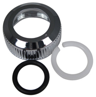 Repl Spout Nut Kit For Metal (Faucet Part)