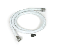 60" White Shower Flex Hose