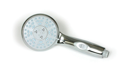 Chrome Shower Head w/ On-Off