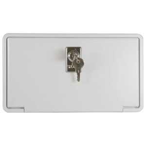 Arctic White Exterior Shower