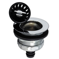 Complete Kit Tail Flange Basket Sink Strainer