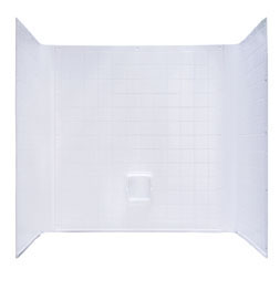 Almond 27" x 54" Tub Wall