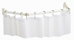 White Extend-A-Shower