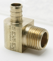 1/2" Insert x 3/8" MPT Male Thread Elbow