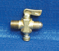 3/8"Fl x 1/4"MP Shut-Off Valve