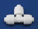 PEX Only 3/4" x 1/2" x 1/2" Flare Tee