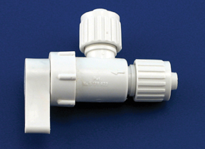 1/2" Flare x 1/2" Flare Drain Angle Valve