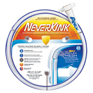 1/2" x 25' NeverKink Water Hose
