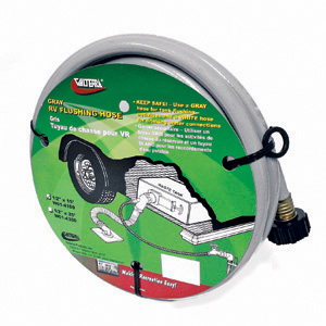 Gray 1/2" x 15' Flushing Hose