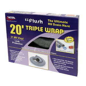 3"x 20' EZ Flush Triple Wrap Hose