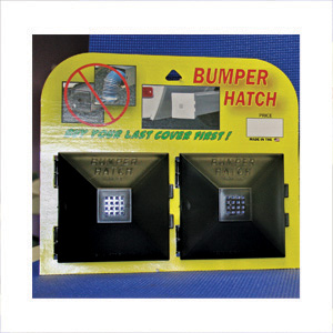 Black Bumper Plug, 2/pk