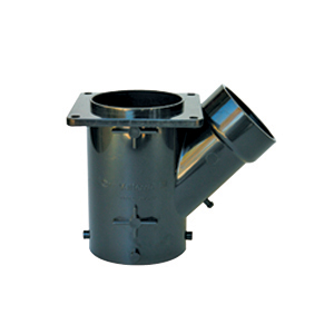 3" x 2" Wye Collector Stationary Flange