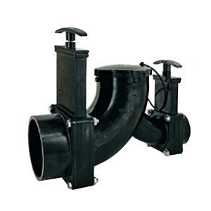 Double Ell Valve Waste Valve Assembly