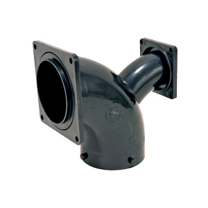 3" x 3" x 1-1/2" Two Way Ell Collector