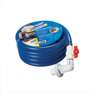Clean Dump 20' Discharge Hose W/Valve
