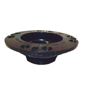 4" x 3" (2-1/4" Overall) MPT ABS Closet Flange