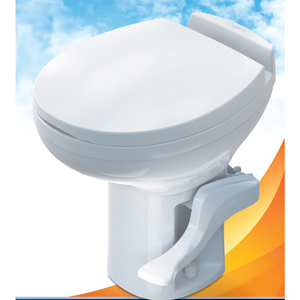 White Low Residence Permanent Toilet