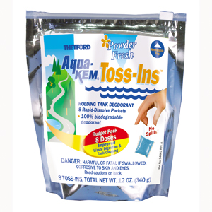 8/pk Aqua Kem Toss-Ins