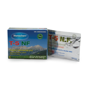 6 Pack T-5 Non-Formaldehyde Tank Deodorizer