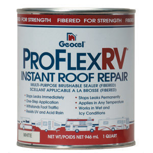 1 Quart White Proflex RV Instant Roof Repair