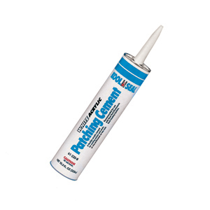 White 10.5 oz Acrylic Patch Cement