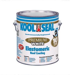1 Gallon White Elastomeric Roof Coating