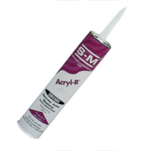 White 10.3 oz Acryl-R Caulk