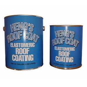 1 Gallon White Elastomeric Roof Coating