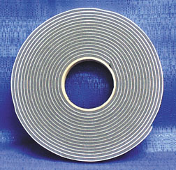 Black 1/4" x 1-1/2" x 25' Foam Tape