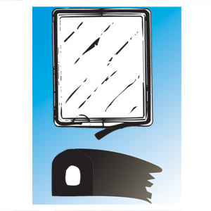 1/2" x 100' Weather Strip