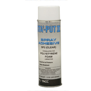 13 oz Polystyrene Foam Spray Sta-Put II Adhesive