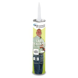 White 10.3 oz Tube EPDM Rubber Roof Lap Sealant