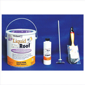 1 Gallon White Liquid Rubber Roof