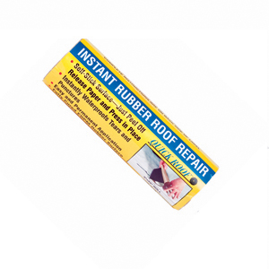6" x 24" Roll Rubber Roof Repair w/ Black Adhesive