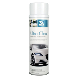 Glass Cleaner, Ultra Clear, 16 oz
