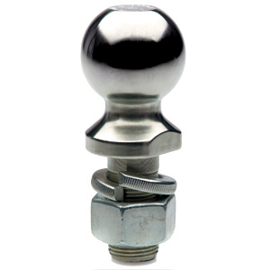 1-7/8" x 3/4" x 3-3/8" Chrome Hitch Ball