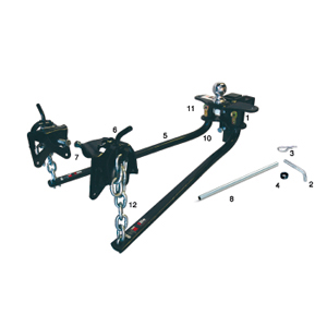 Lift Spring Clip Sway Control, 2/pk