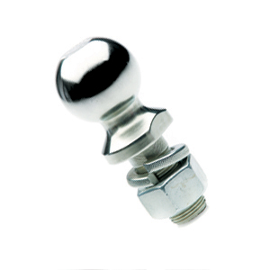 2" x 1" x 2-7/8" Chrome Hitch Ball