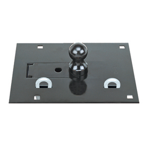 Goosneck Folding Hitch Ball with Chain Links