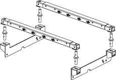 Dodge 16/20K Super Rail Mounting Kit