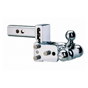 Chrome 6" Tri-Ball Tow And Stow