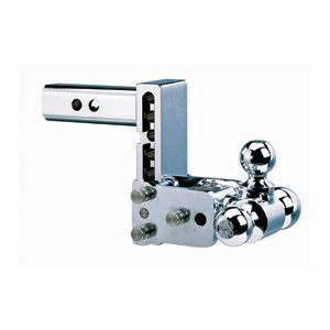 Chrome 8" Tri-Ball Tow And Stow