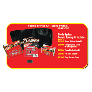 Tow Bar Combo Kit W/Diod