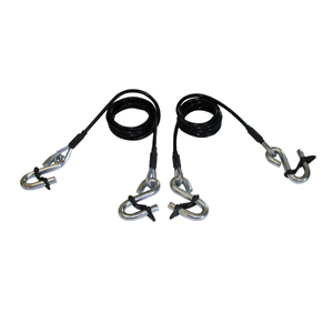 1,000 lb Safety Cables Kit