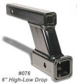 6" Drop High-Lo Hitch