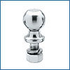 2K lb 1-7/8" x 3/4" x 1-1/2" Chrome Hitch Ball