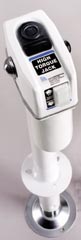White 3,000 lb Hi-Power Tongue Jack